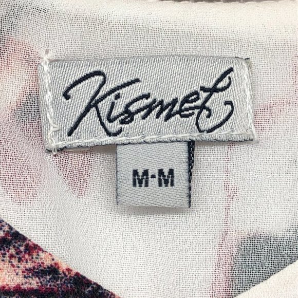 Kismet White Floral Carla Camisole Tank Top size M - Picture 5 of 16